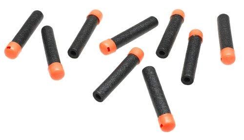 Nerf Action Blasters Refill Pack: 10 Sonic Micro Darts with Orange Whistling Tips