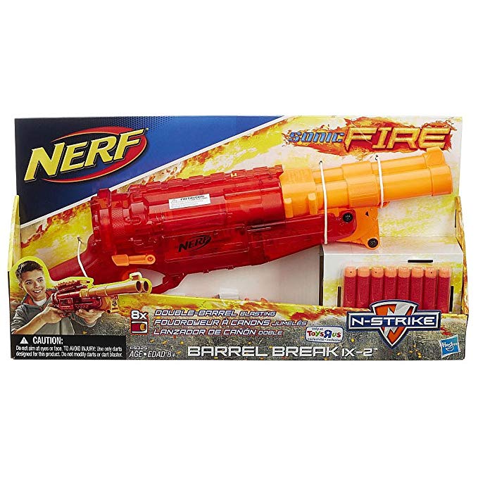 Nerf N-Strike Barrel Break IX-2 Blaster - Sonic Series