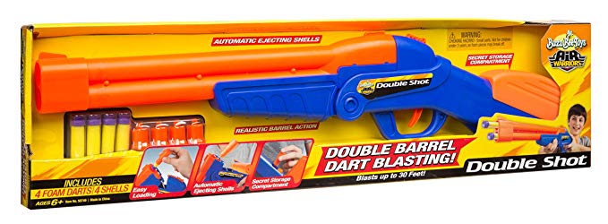Buzz Bee Toys Air Warriors Over Under Double Shot Blaster Review